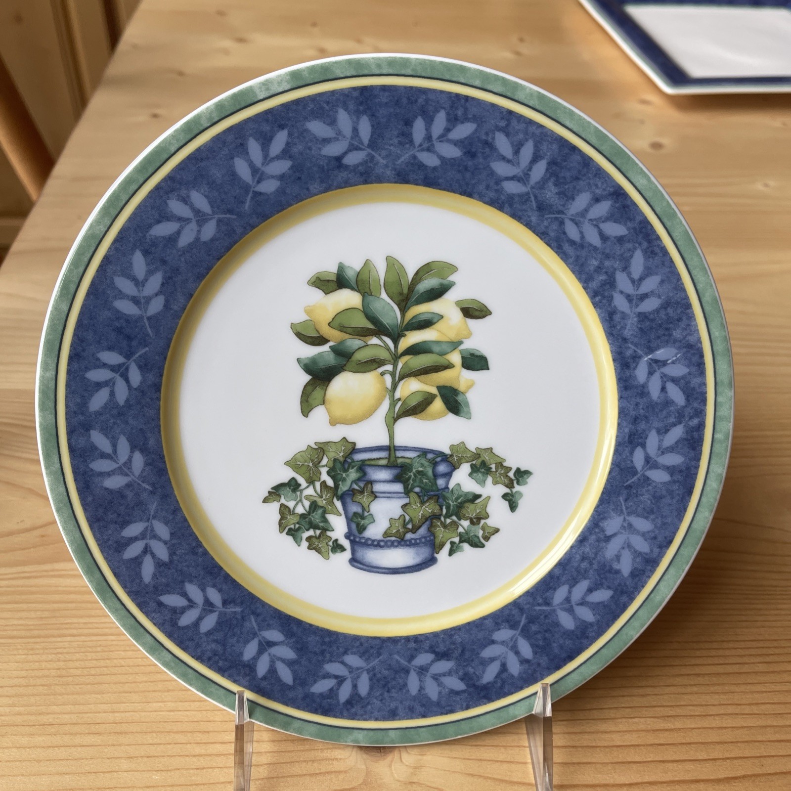 Villeroy & Boch Switch & Corfu Lemon Tree Salad Plate Made in Germany