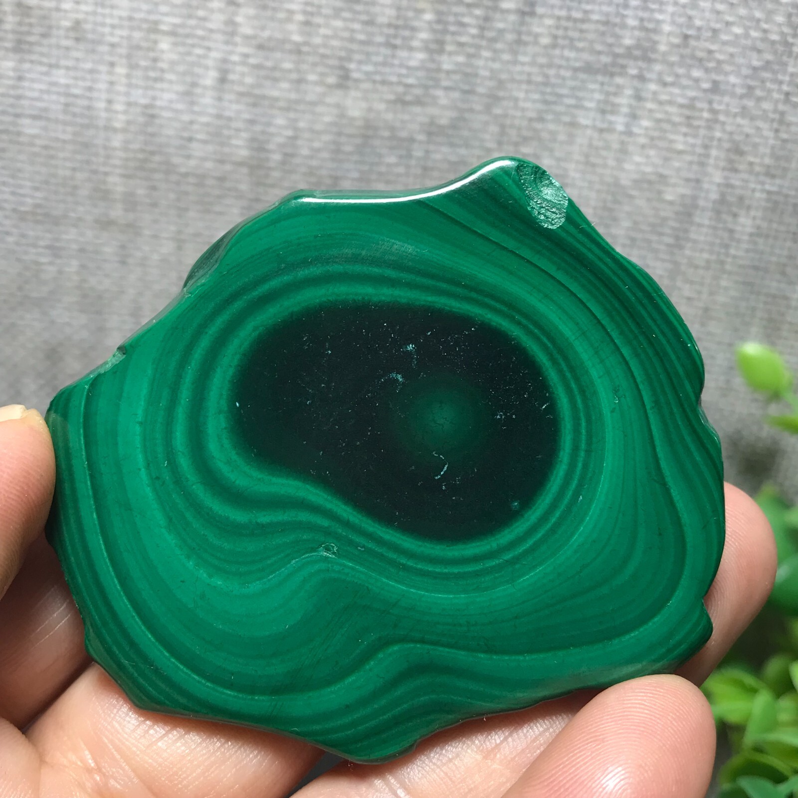 51g Natural Polished Malachite freeform specimen mineral  349