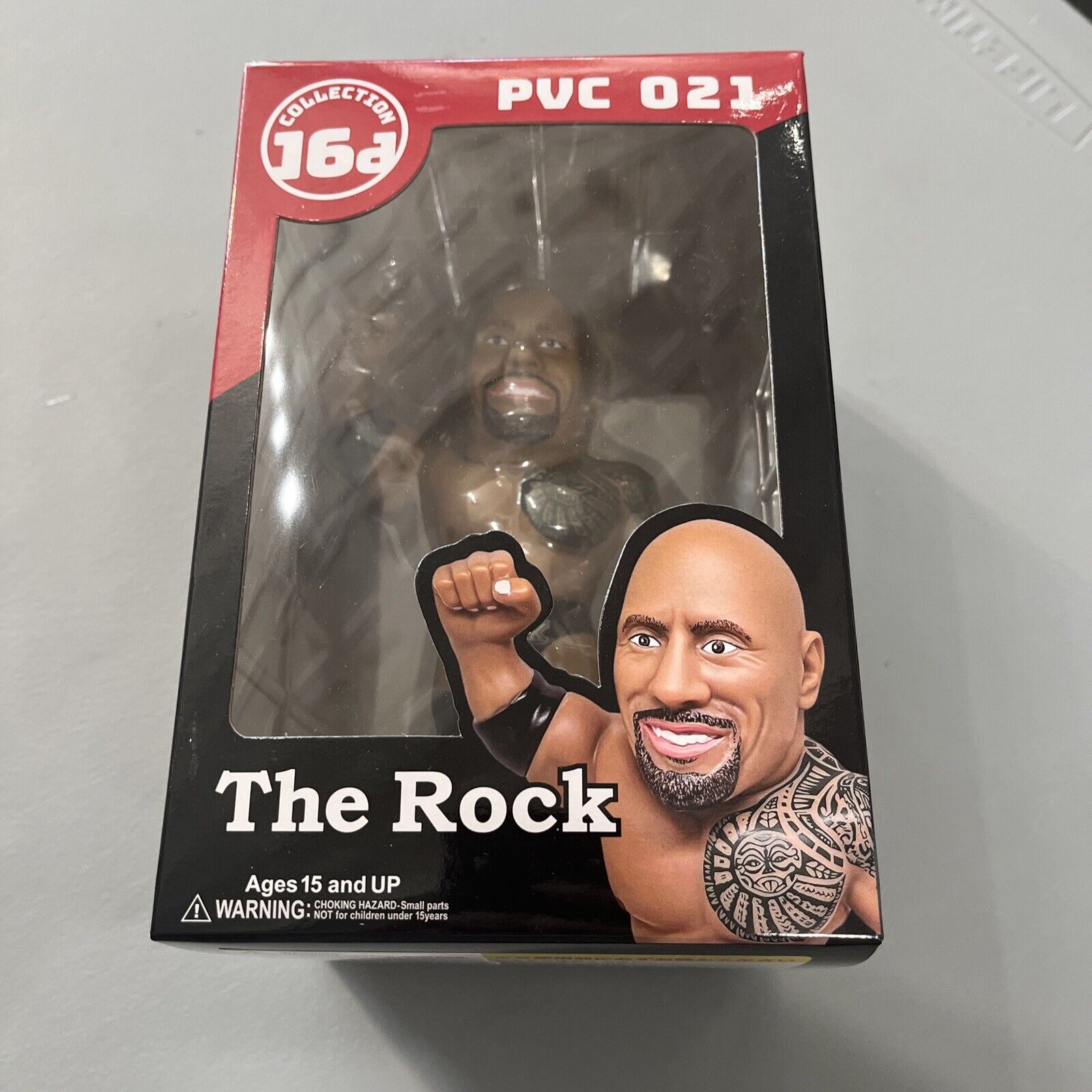 Dewayne Johnson The Rock WWE Series PVC 021 16D Collection 5” Vinyl Figure 