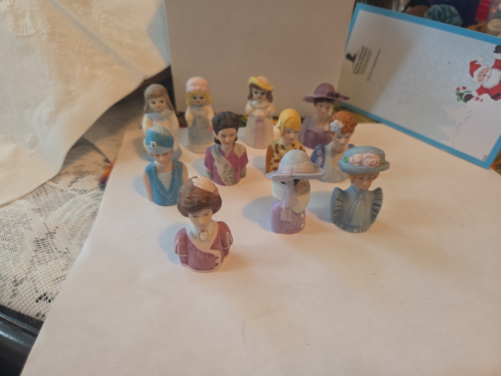 Vintage Thimble Collection 8 AVON, 3 Porcelain.