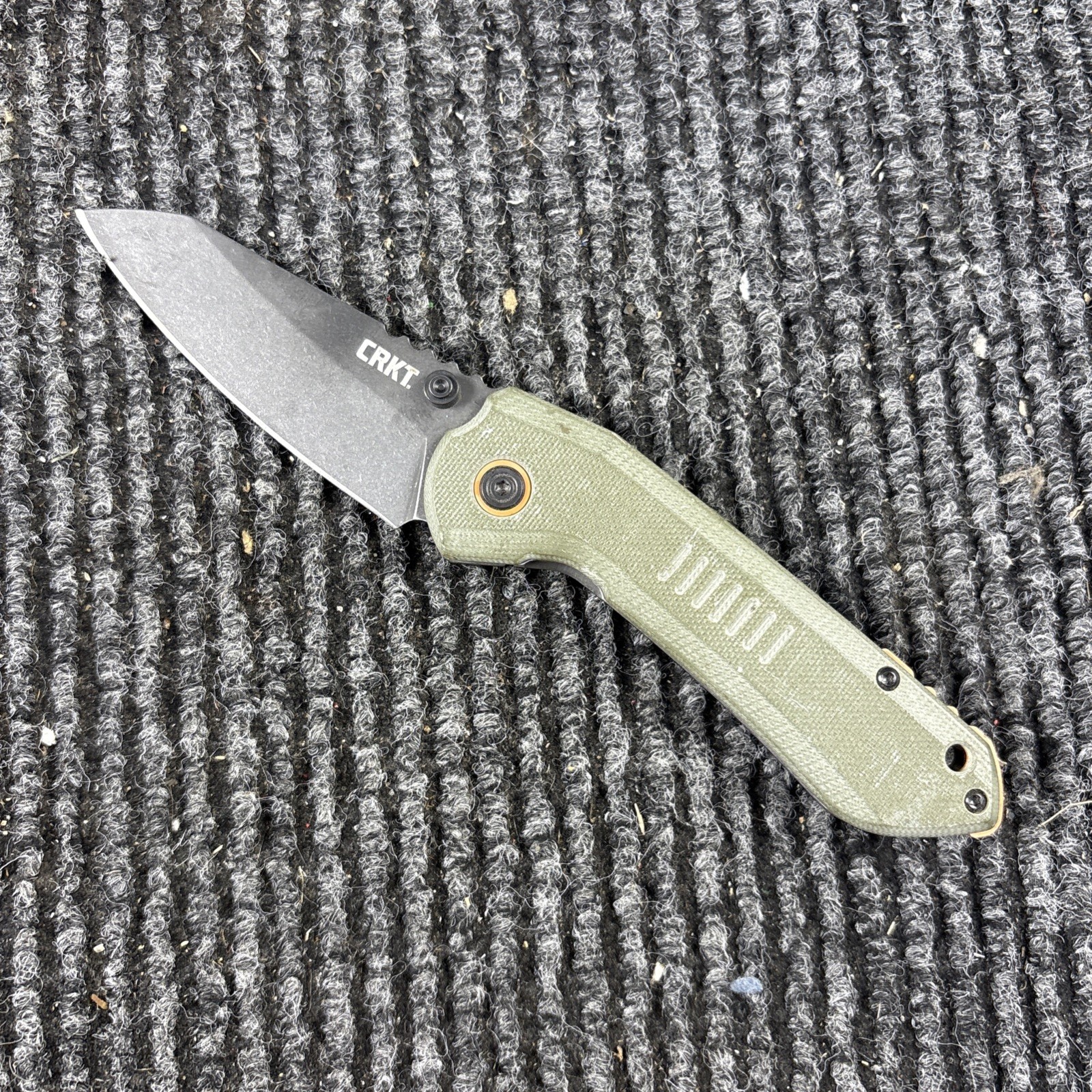 CRKT Overland 6280 Pocket Knife Green G10 Handle (334)