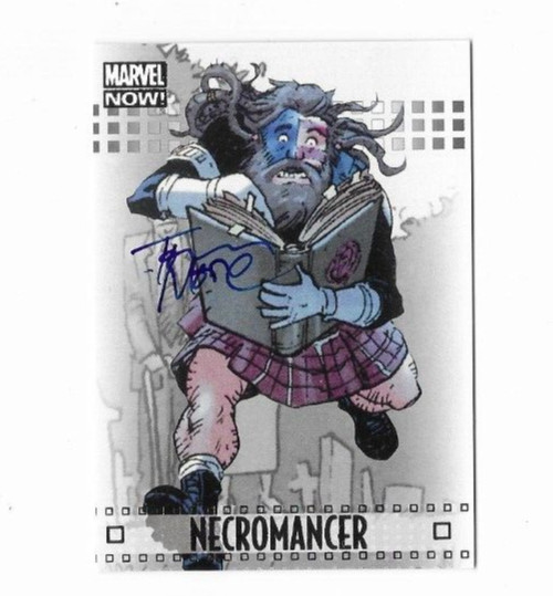 2014 Marvel Now autograph card 72A Necromancer Tony Moore