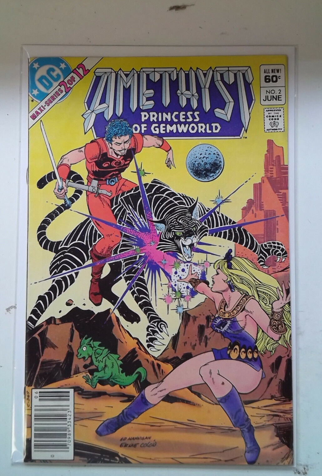 1983 Amethyst, Princess of Gemworld #2 DC Newsstand 1st Print Comic Book