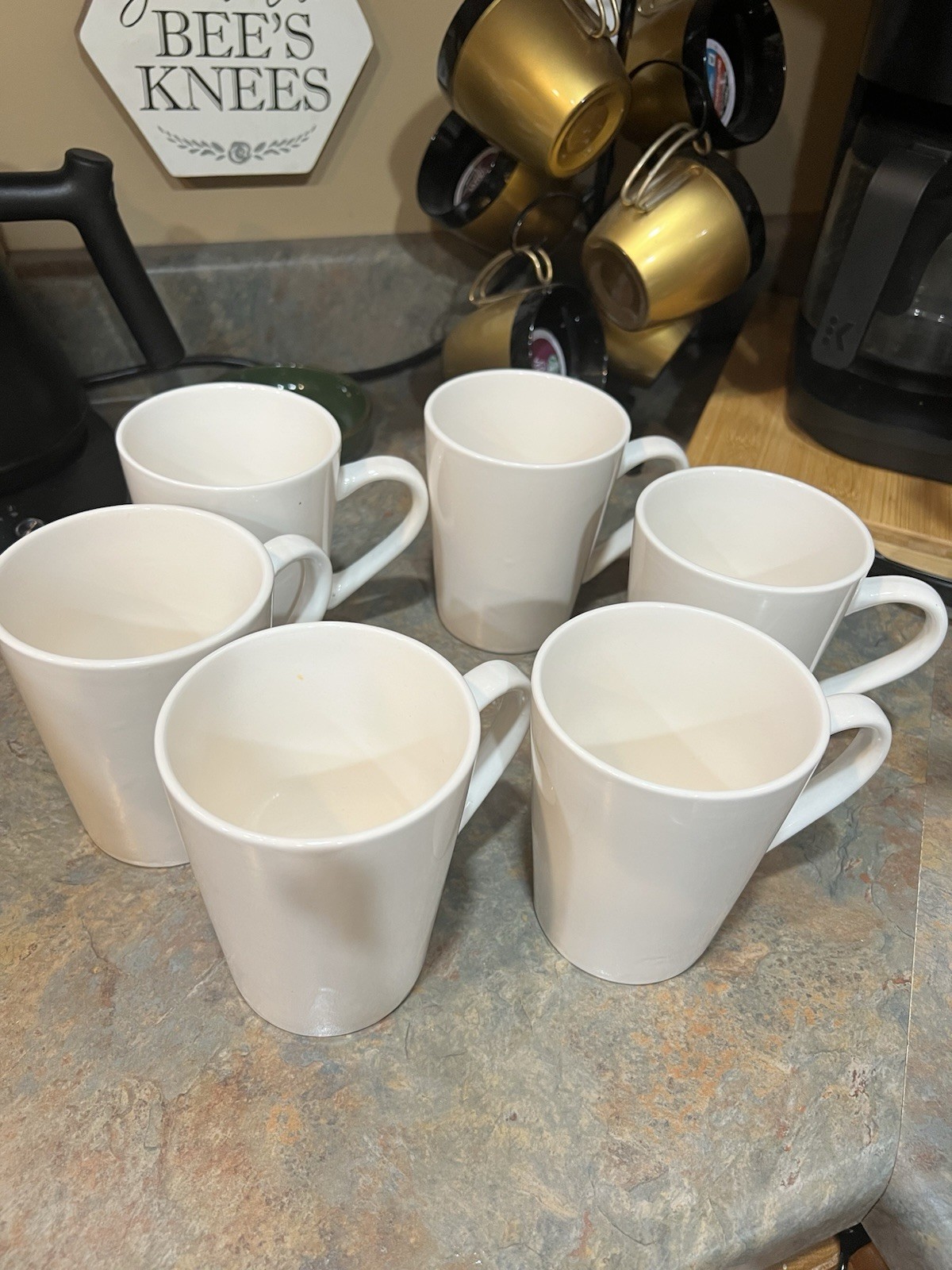 Set Of Six Royal Norfolk Large Mugs