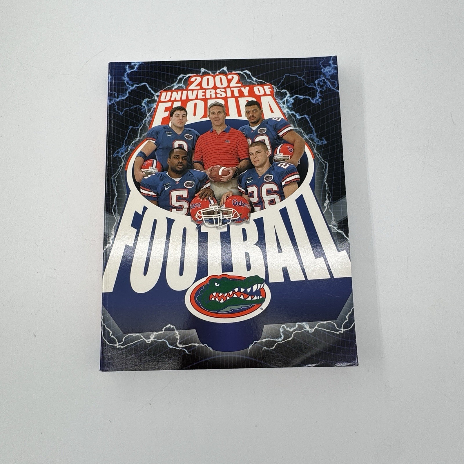 2002 University Of Florida Gators Football Media Guide Schedule Book