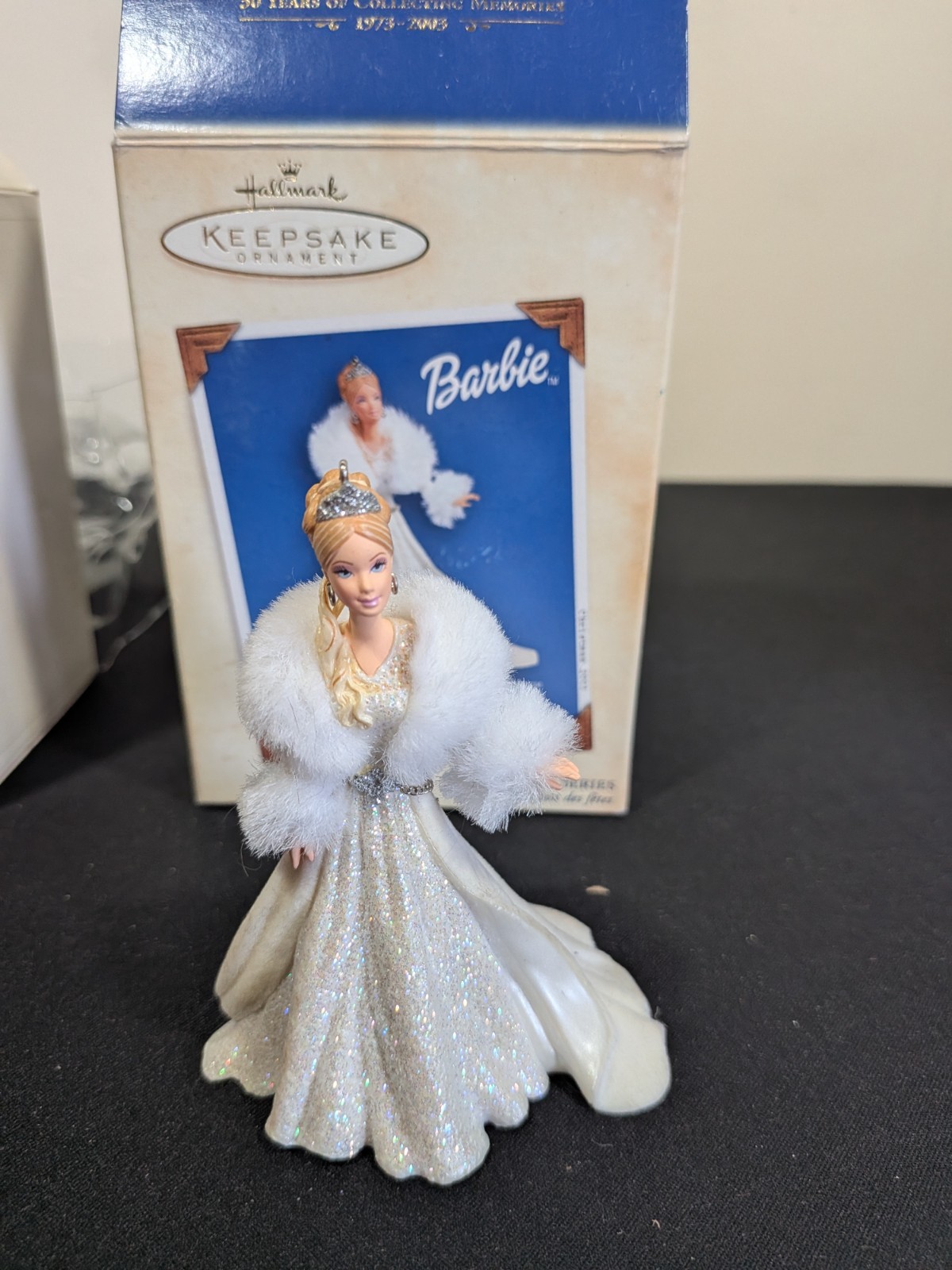 **RARE** Hallmark Barbie Ornaments Genevieve 2003 Winter Fantasy READ OBO