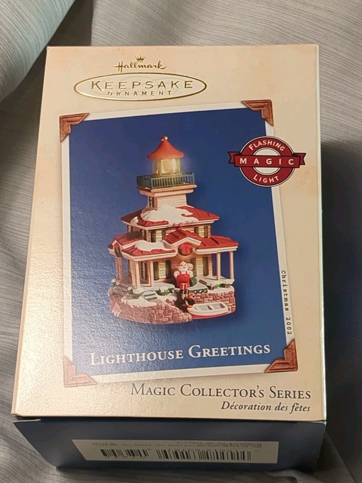 2002 Hallmark Keepsake Lighthouse Greetings Ornament 6 Series Magic Series 2002 Hallmark Keepsake Lighthouse Greetings Ornament 6 Series Magic Series