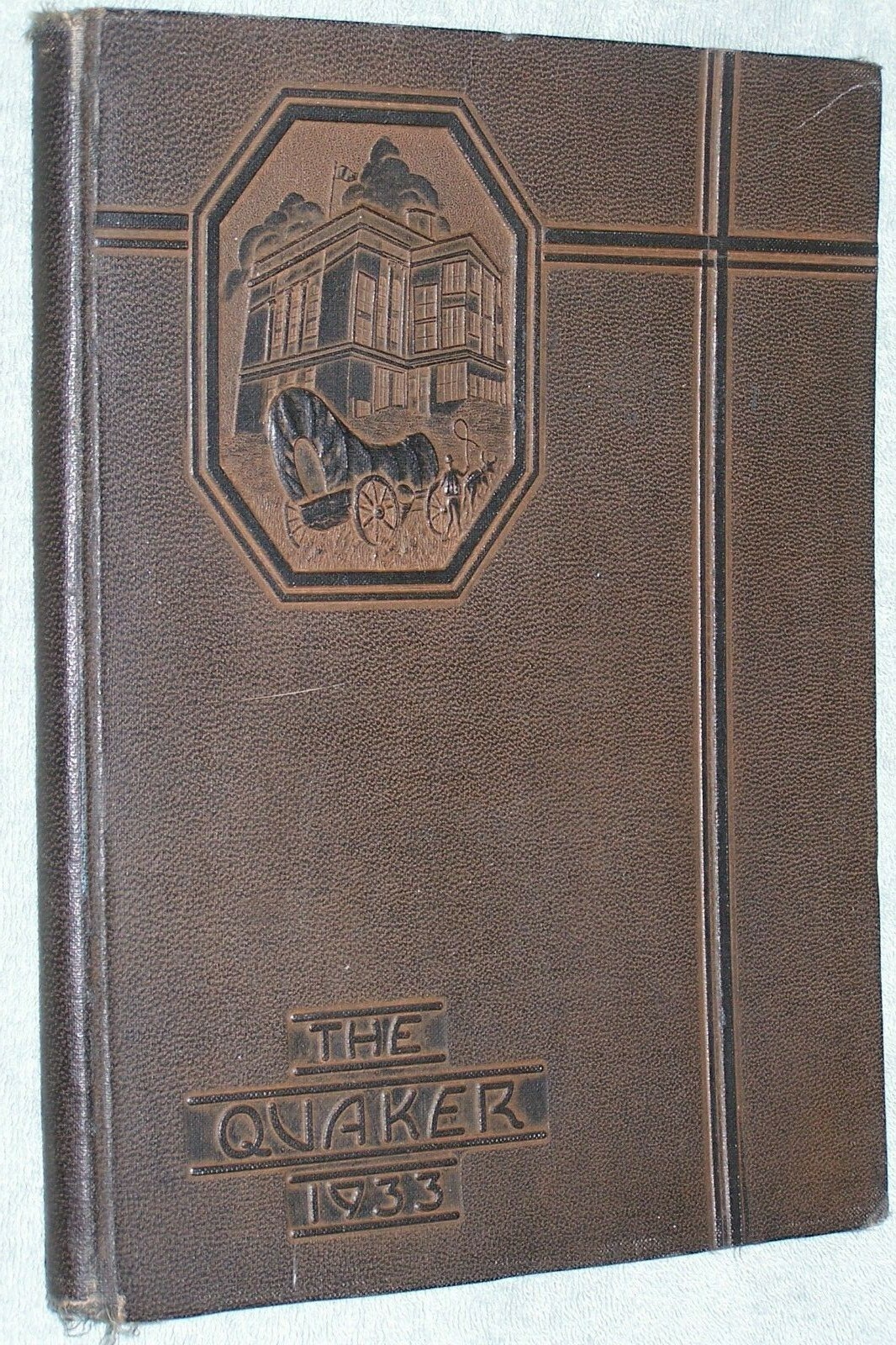 1933 Salem High School Yearbook Annual Salem Ohio OH - Quaker