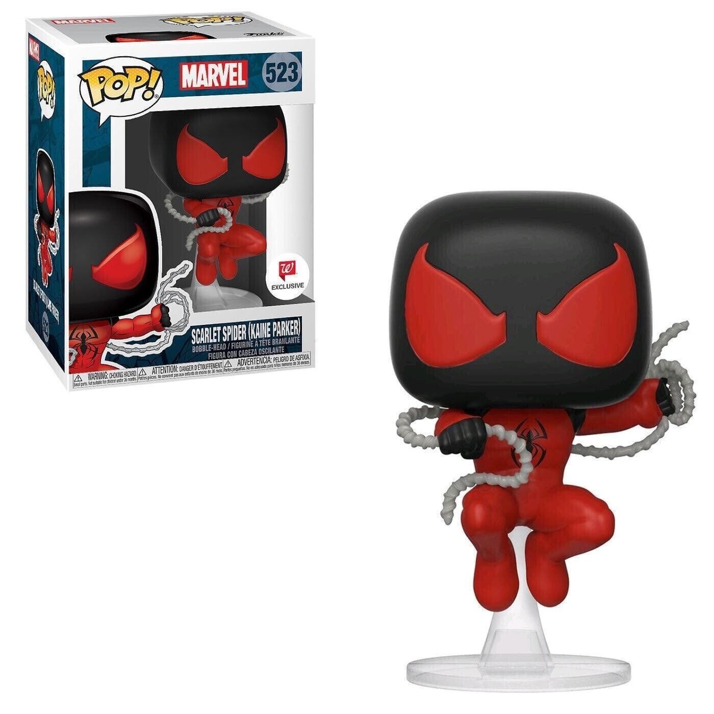Funko Pop Marvel SCARLET SPIDER-MAN Kaine Parker SPEACIAL EDITION #523 new RARE