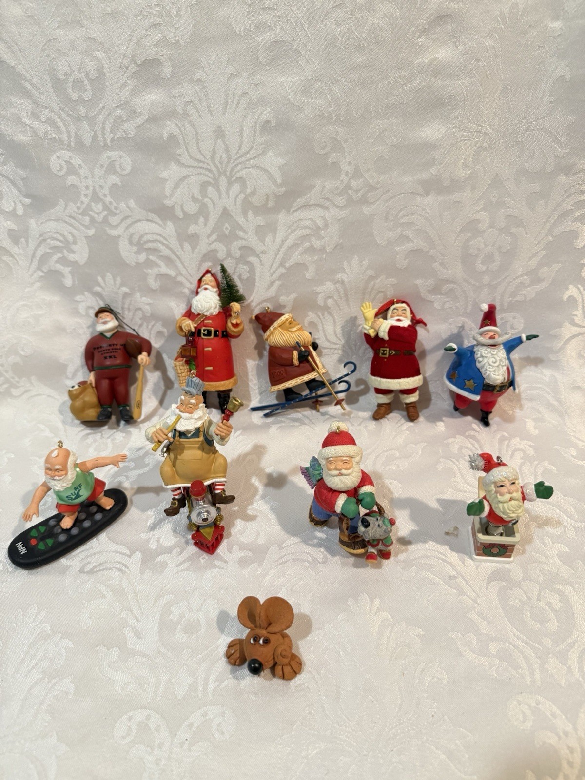 2000, 2001 Lot Of 10 Hallmark Keepsake Christmas tree ornaments