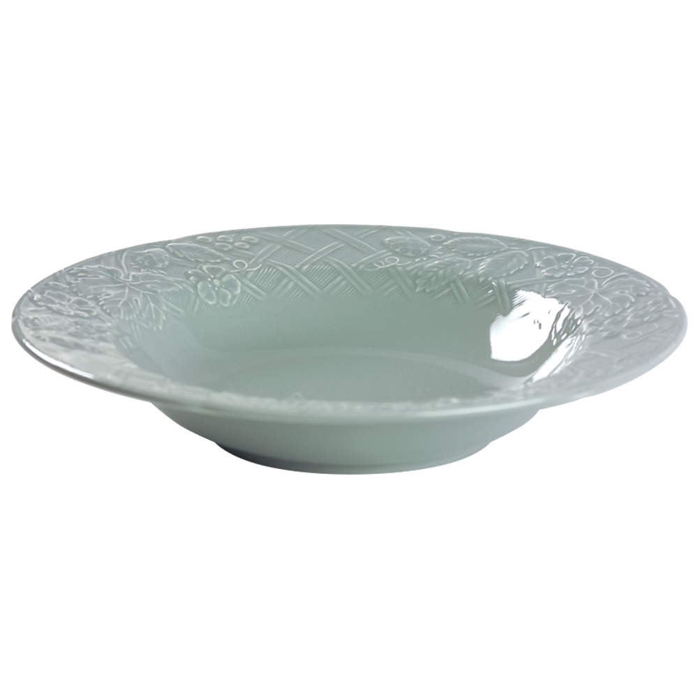 Mikasa English Countryside Celadon Rimmed Soup Bowl 1780650