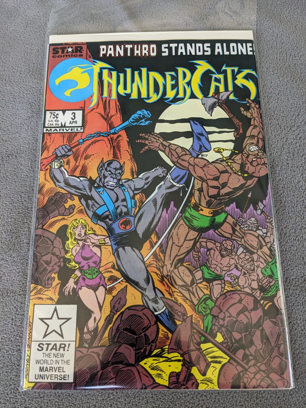 Thundercats 3 NM Marvel Star Comics 1986 Unread Comic Book 