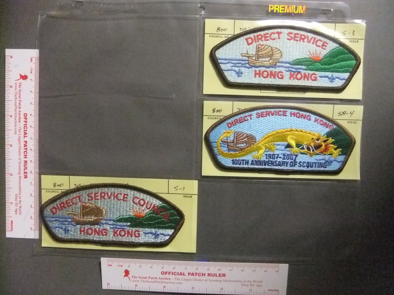 Boy Scout Direct Service C Hong Kong CSP 1367OO