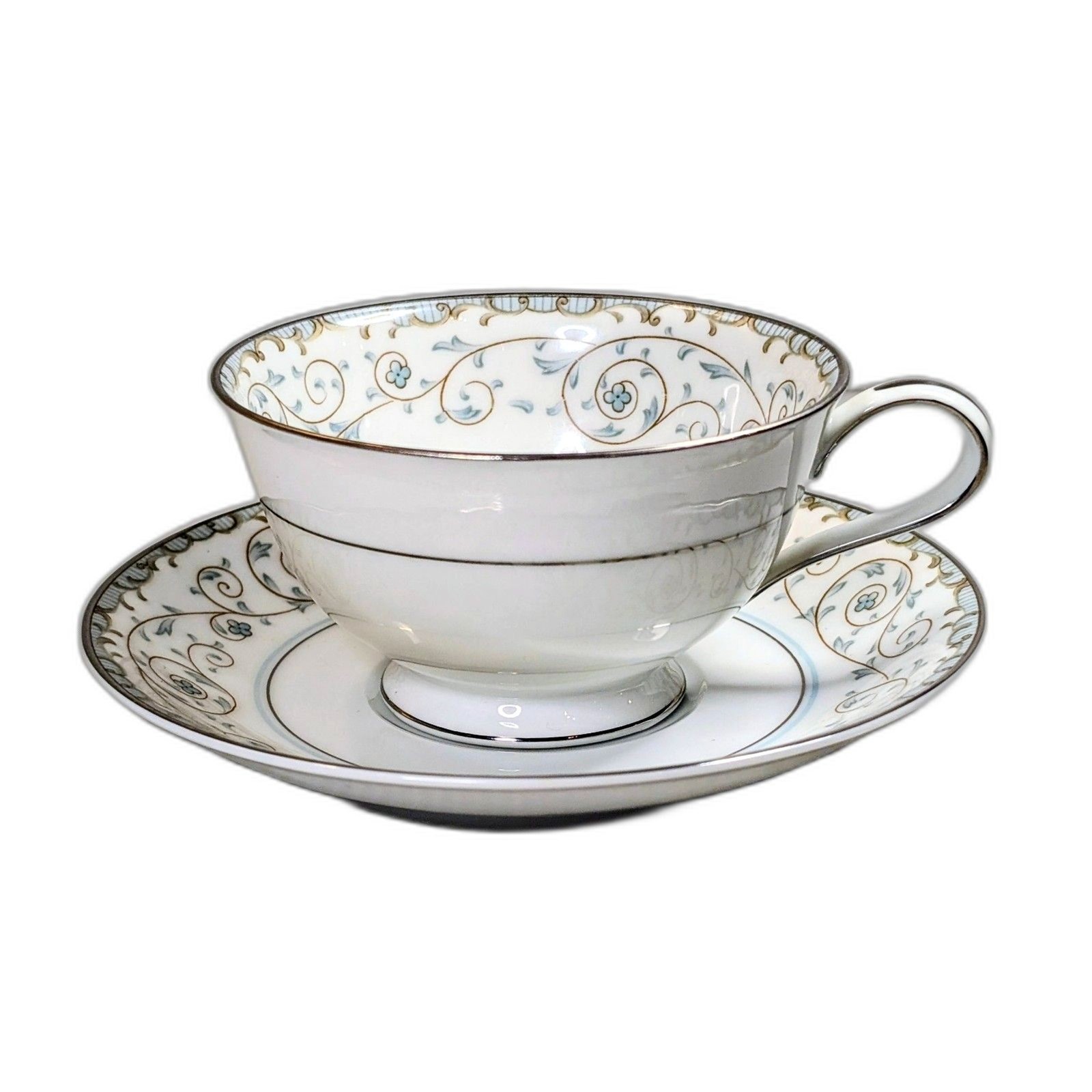 Vintage Noritake China Oxford 5767 Teacup and Saucer Set