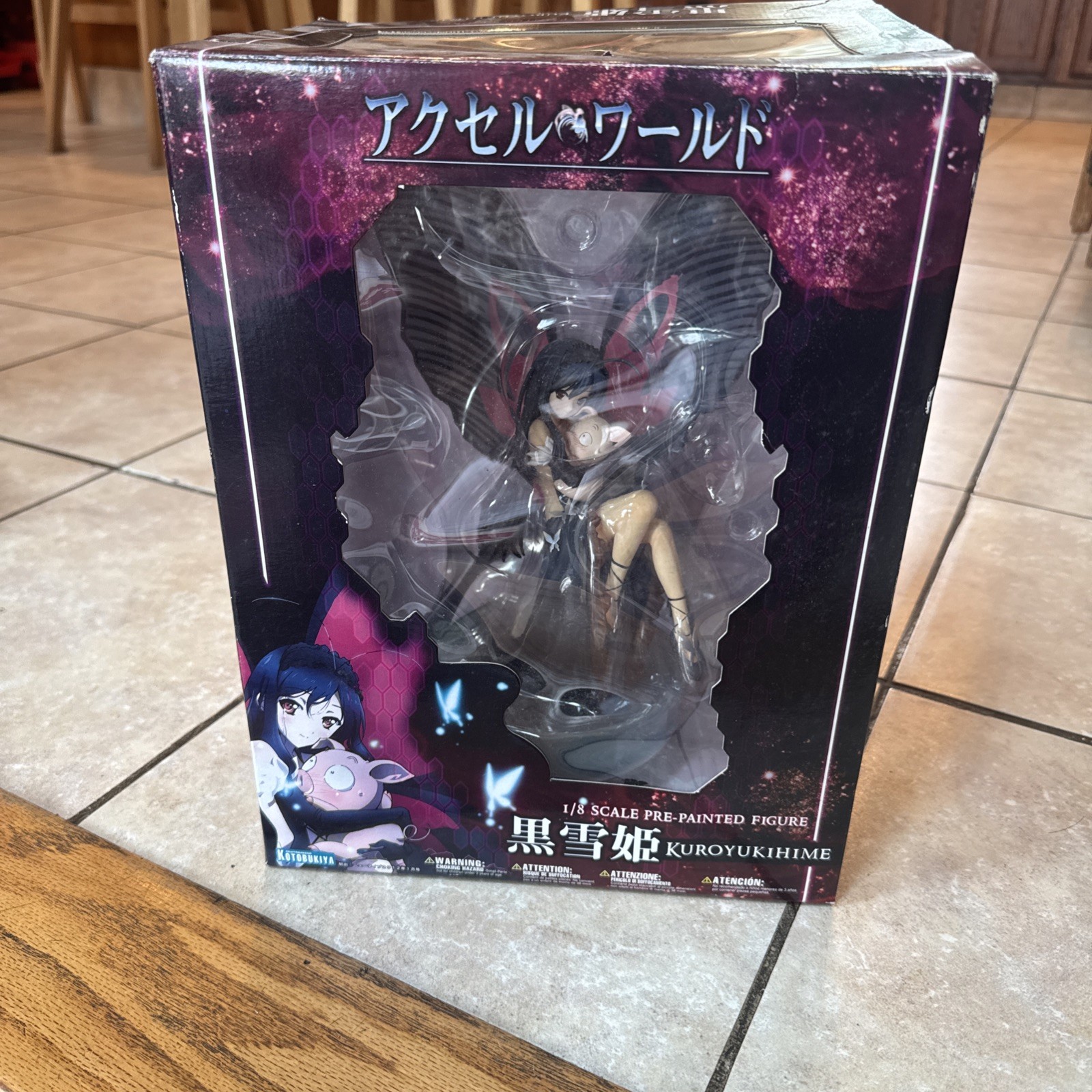 Accel World Kuroyukihime 1/8 PVC Figure Kotobukiya