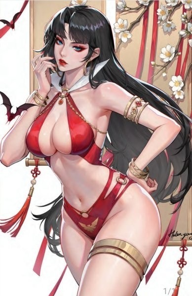 VAMPIRELLA 6 HELEN YOUNG NYCC VIRGIN EXCLUSIVE VARIANT NM 2026