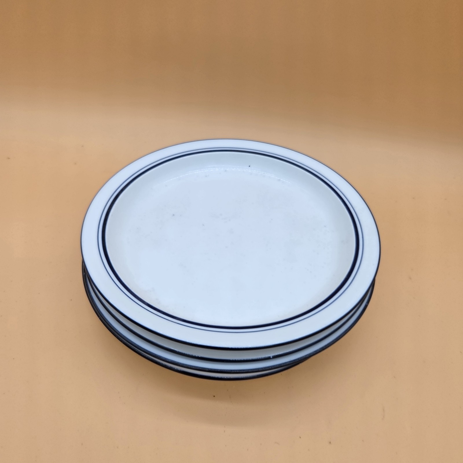 4 Dansk Christianshavn Blue Bread & Butter Salad Plates 5973105