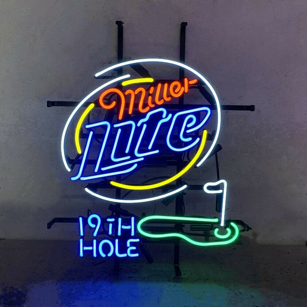 US STOCK Miller Lite Beer 19th Hole Golf Club 24\