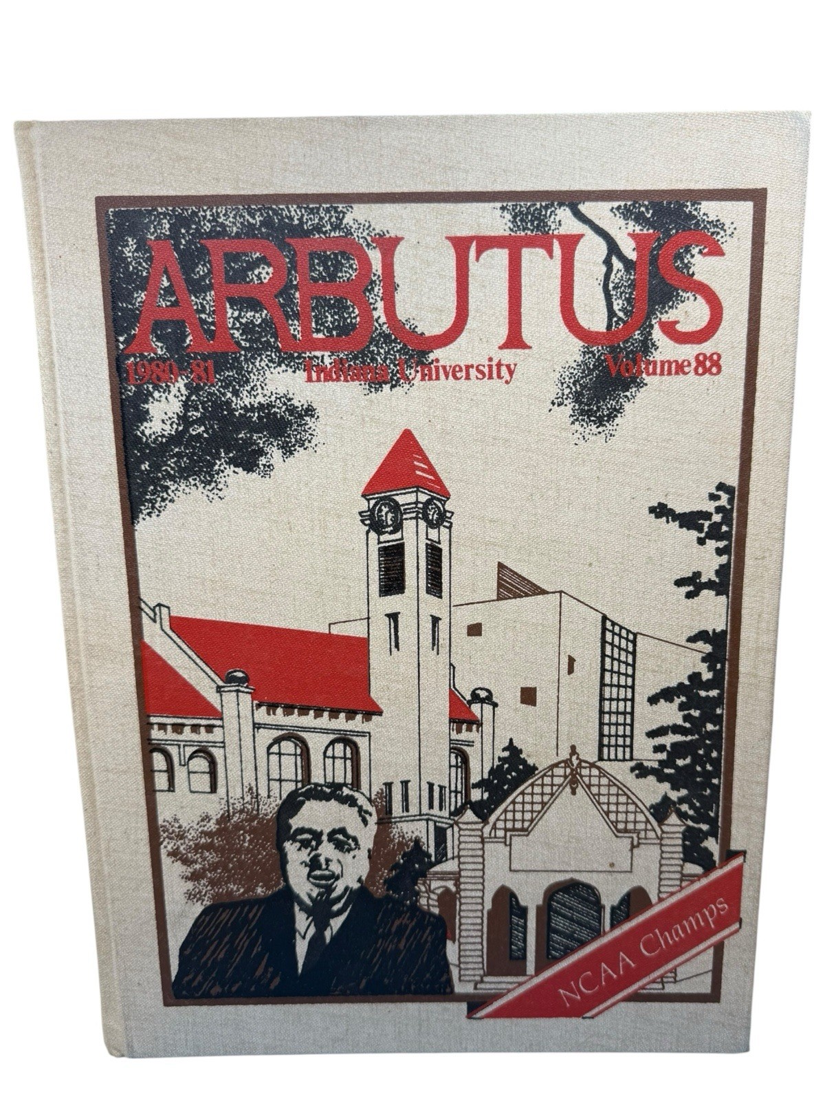 1981 Arbutus Yearbook Indiana University NEW - NCAA BBall Champs IU
