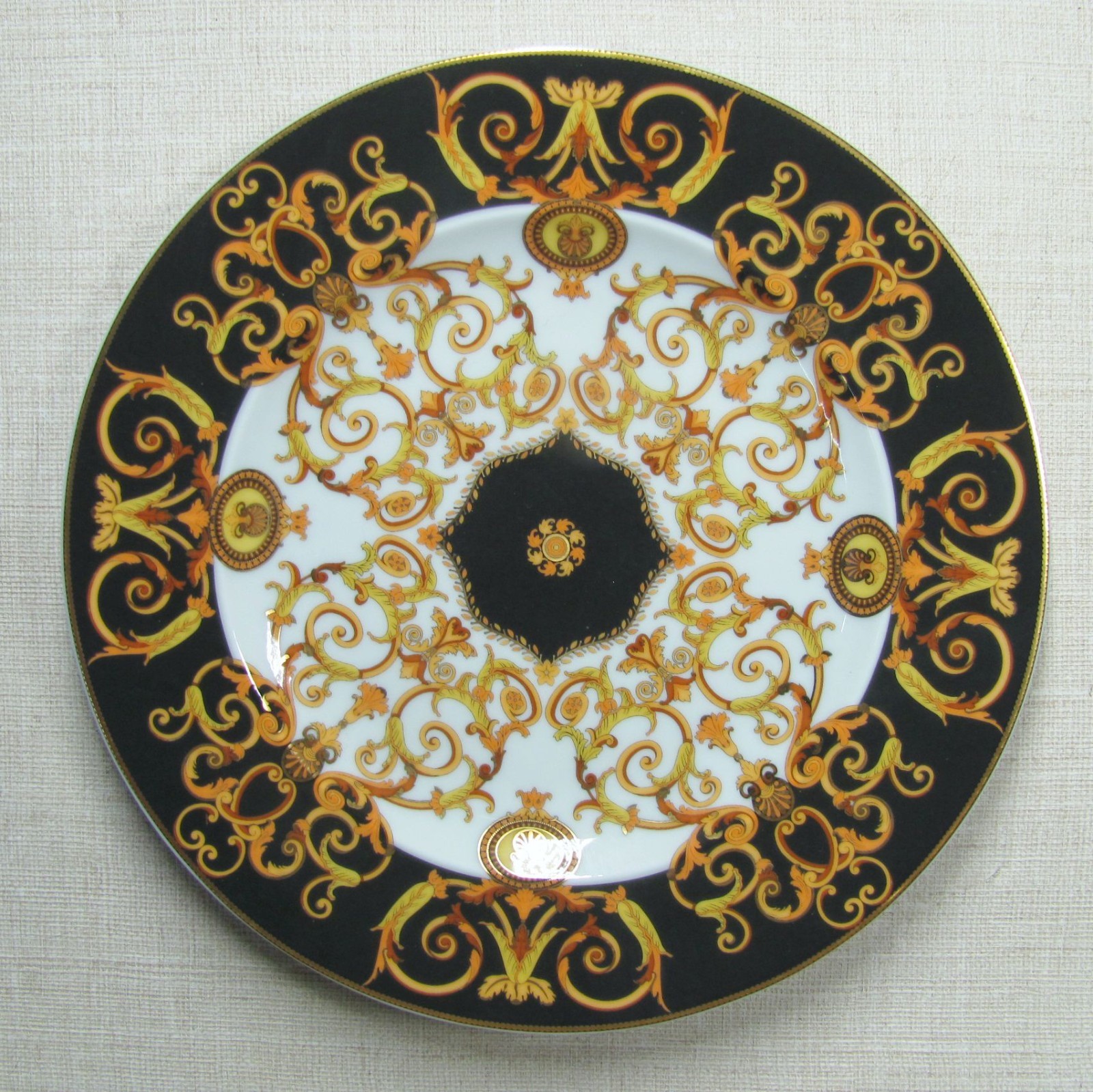 VERSACE ROSENTHAL BAROCCO BREAD DESSERT PLATE 7 ¼” CONTINENTAL ORIGINAL +AVAILAB
