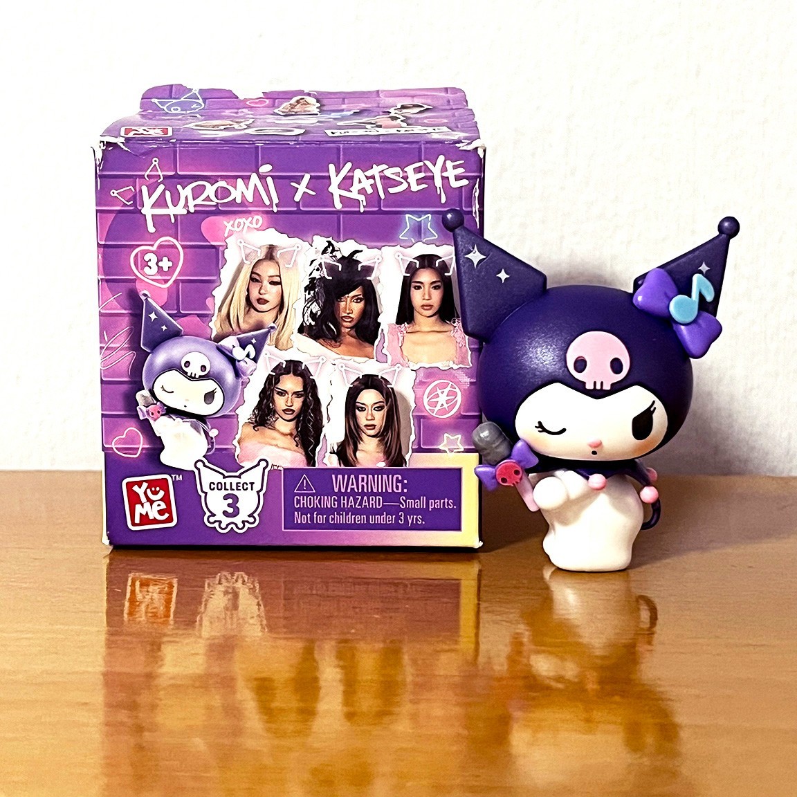 YuMe Sanrio Kuromi x Katseye Figurine Blind Box Confirmed New 2 YuMe Sanrio Kuromi x Katseye Figurine Blind Box Confirmed New 2