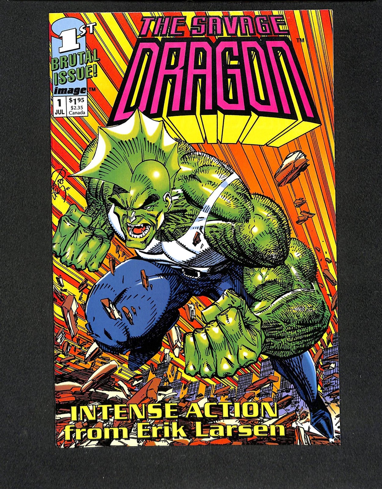 Savage Dragon Limited Series #1 Cover C Variant Image 1992