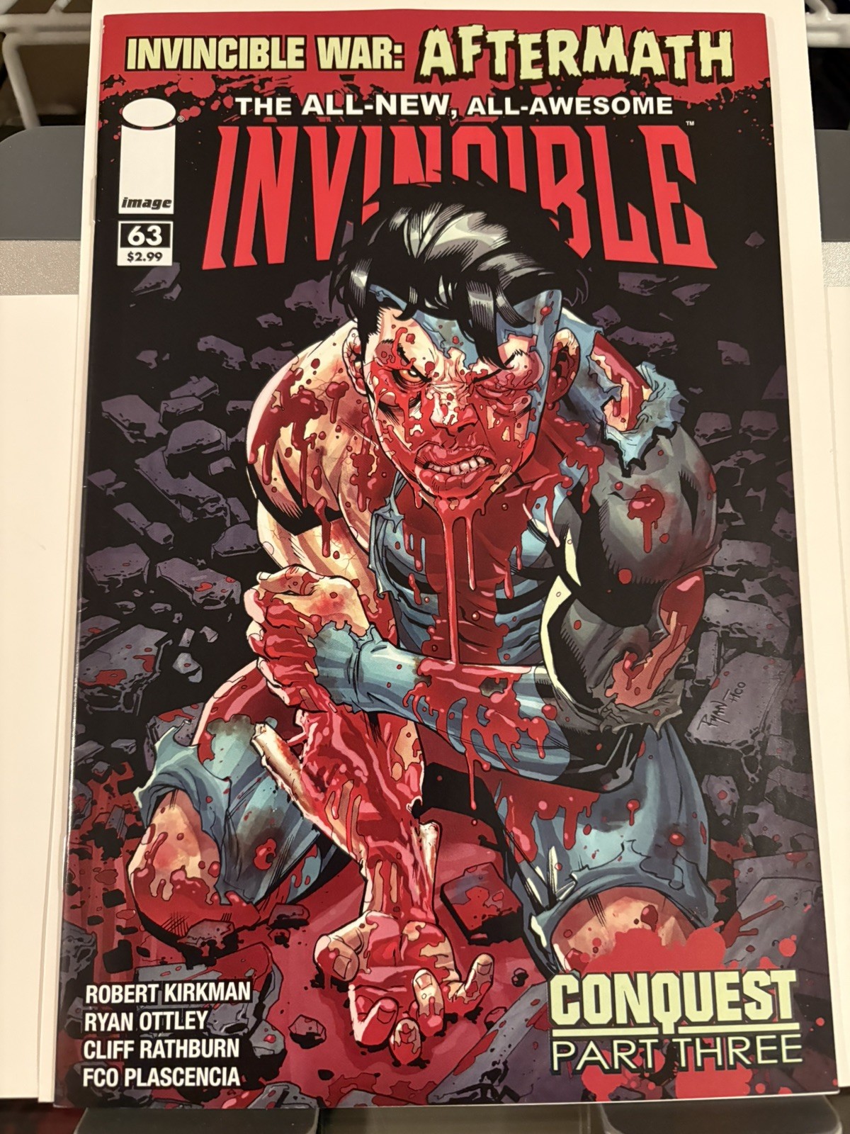 Invincible #63 Image Comics  (June 2009) Conquest Part Three.