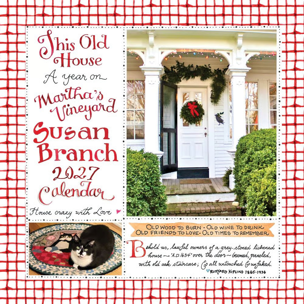 TF Publishing,  Susan Branch 2027 Wall Calendar