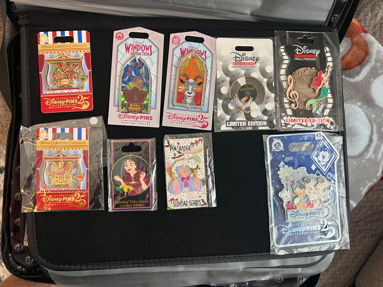 Disney Pins Mixed Lot of Park Traders LE
