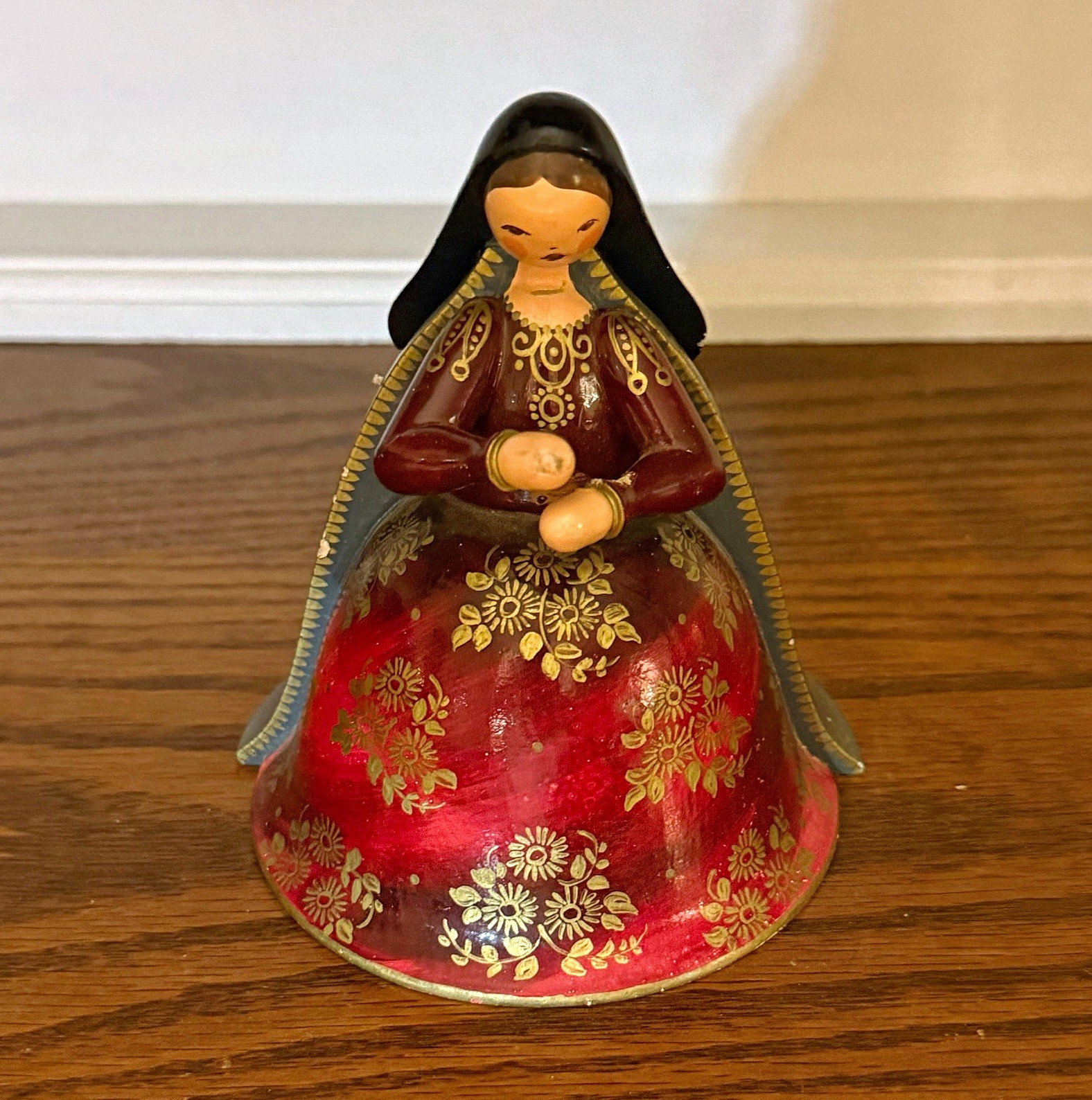 Wendt & Kuhn Madonna Expertic DDR Erzgebirge Germany Vintage Missing Christ