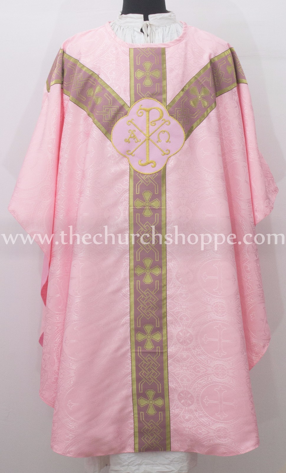 ROSE clergy gothic vestment and  stole set,Gothic chasuble,casula,casel ,NEW