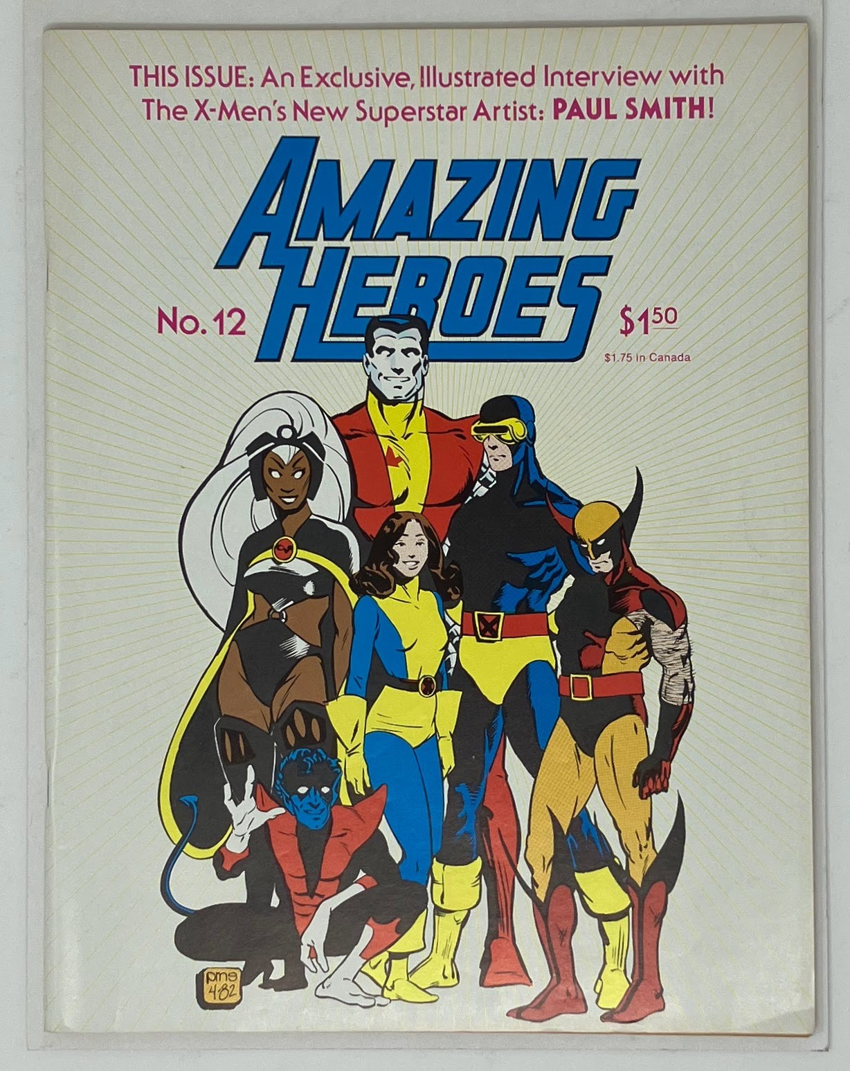 Amazing Heroes #12 (1982) X-Men | NM or better