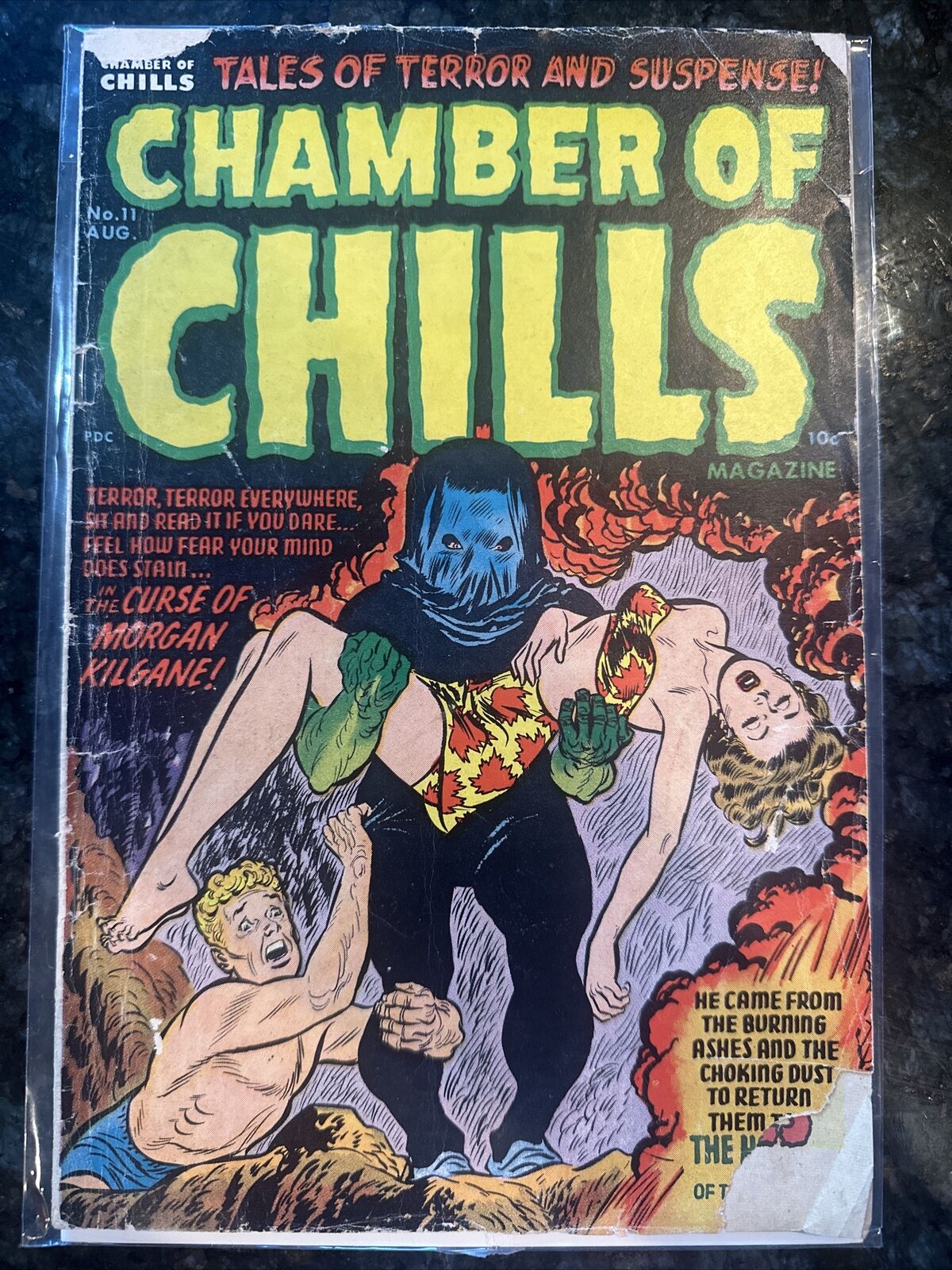 Chamber Of Chills #11 1952 Harvey Golden Age Pre-Code Horror Comic Book