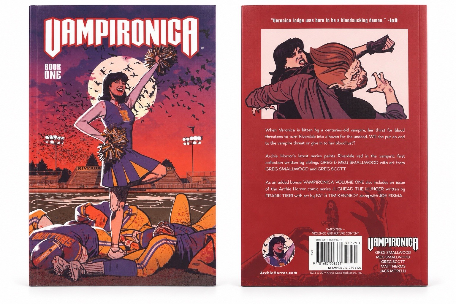 Vampironica Book One Vol 1 Archie Horror Graphic Novel TPB 2019 Good Condition