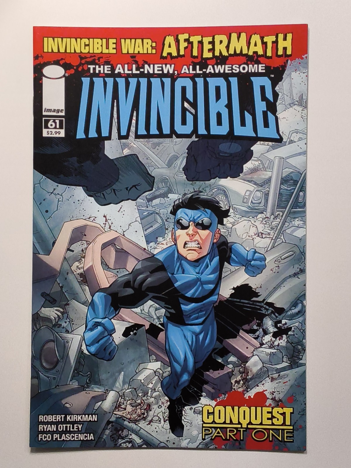 Invincible #61 (Image 2009) Cvr A Kirkman Ottley First Conquest Key First Print