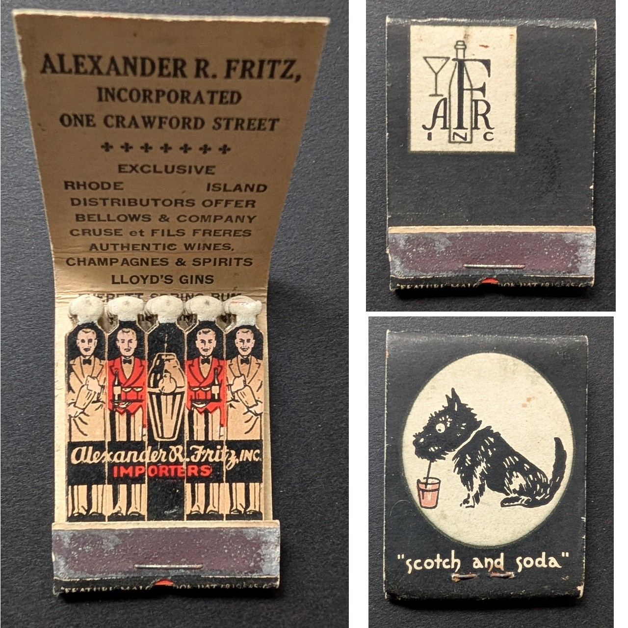 Feature Matchbook Alexander R. Fritz, Inc.