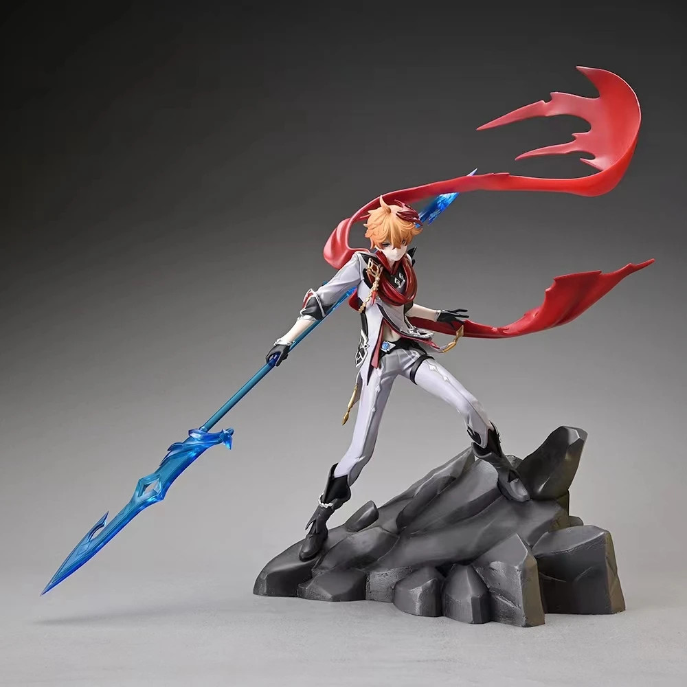 Genshin Impact Tartaglia Ajax 35cm PVC Anime Figure Collectible Statue