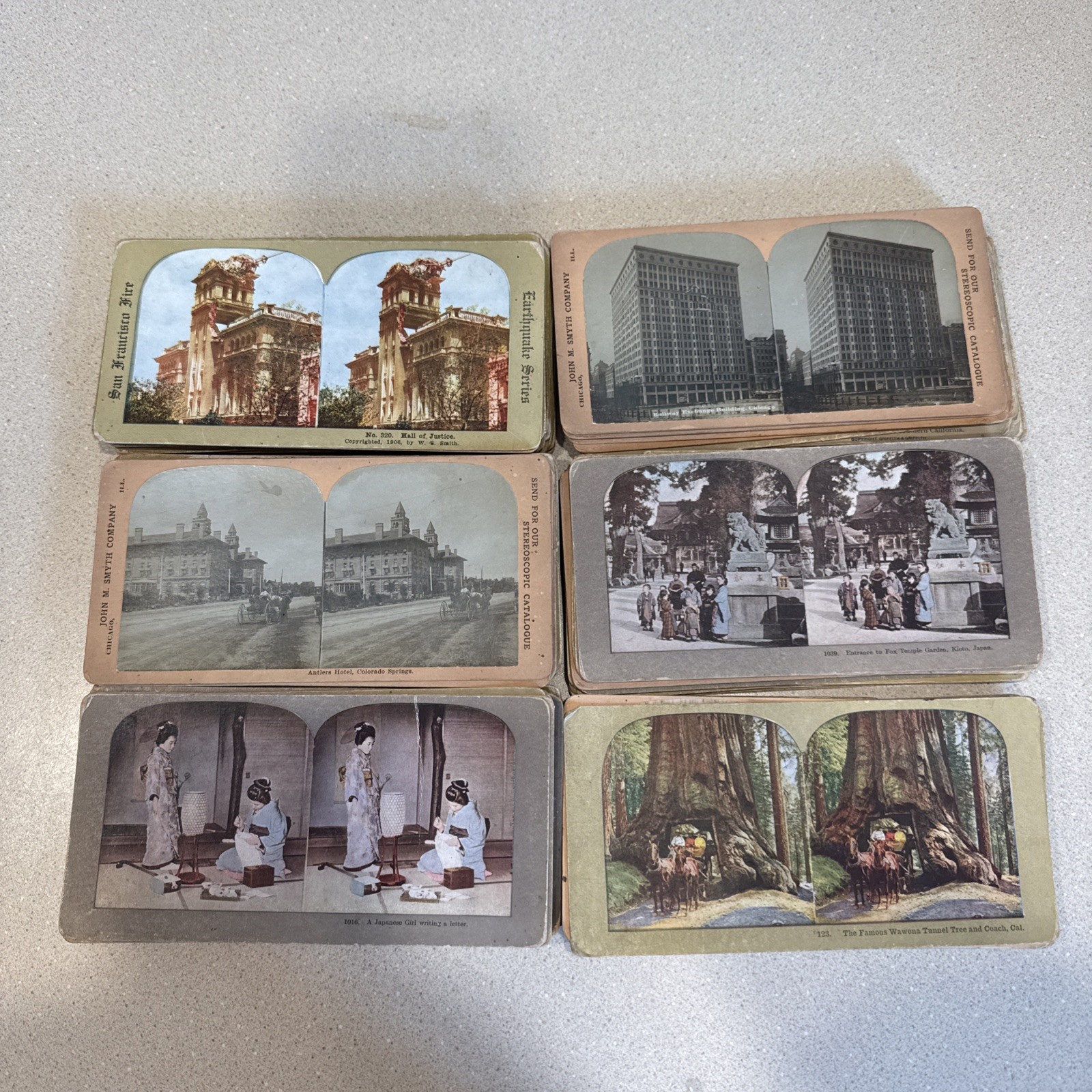 vintage lot 100 stereoviews, mixed views buildings, scenes, people, random cards vintage lot 100 stereoviews, mixed views buildings, scenes, people, random cards
