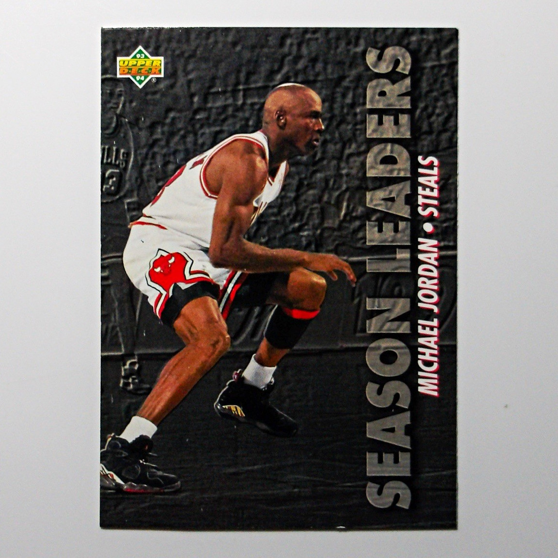 1993-94 Upper Deck Jordan #171 Steals Shaq O'Neal #177 ROY Season Leaders Lot