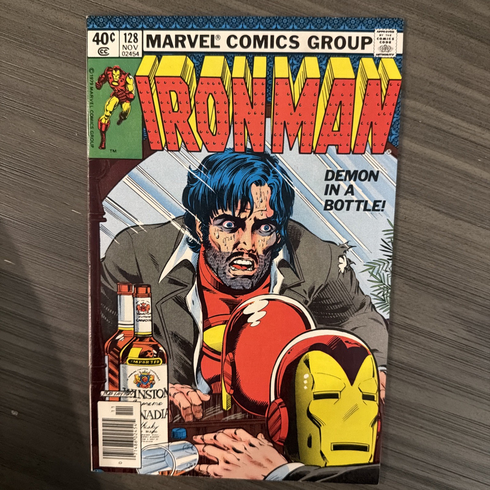 IRON MAN #128 (1979) *Key Book* (FN/VF to VF-) *Newsstand* IRON MAN #128 (1979) *Key Book* (FN/VF to VF-) *Newsstand*