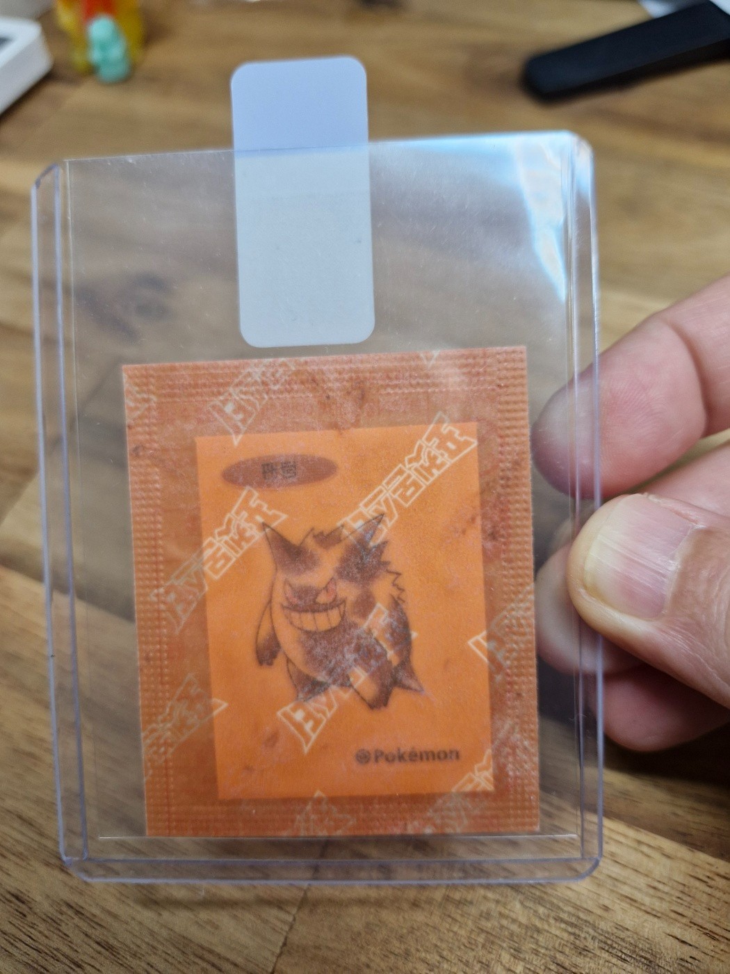 Pokemon Korea Limited Edition Gengar Sticker Official rare New Sealed
