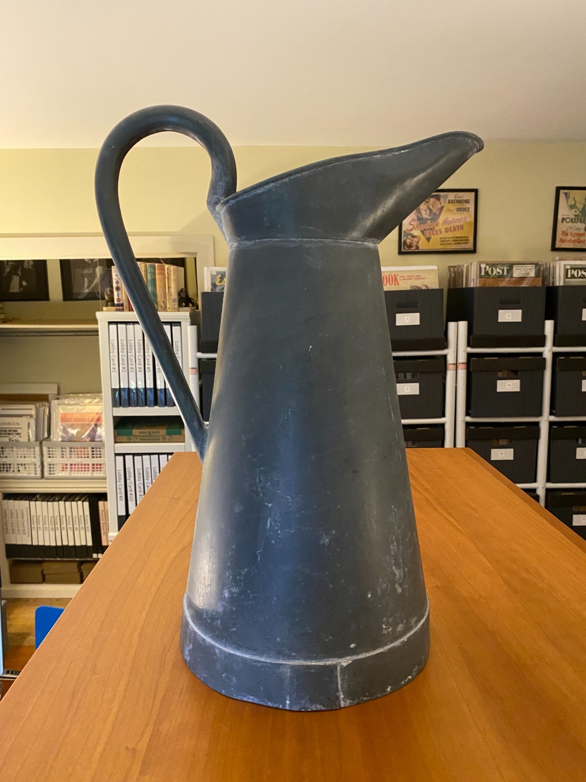 Vintage French Zinc 16.25\