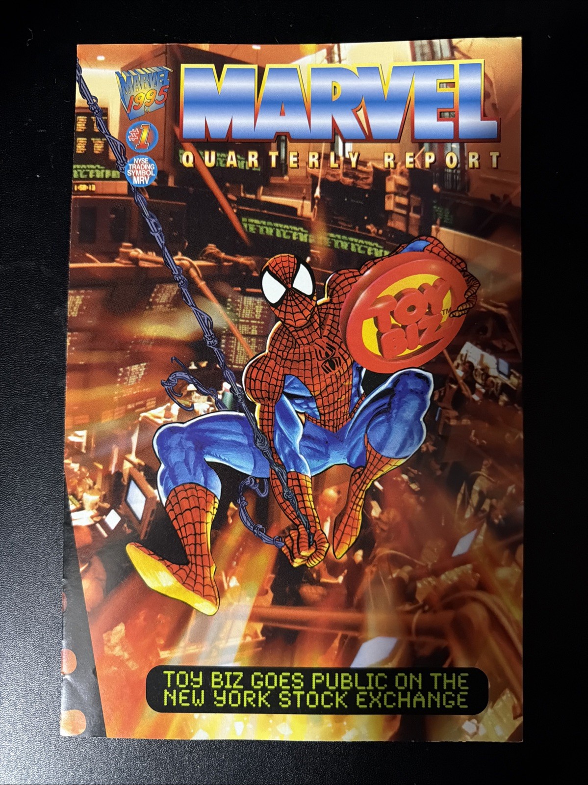 Marvel Comics Quarterly Report 1995 #1 Marvel Comics Quarterly Report 1995 #1