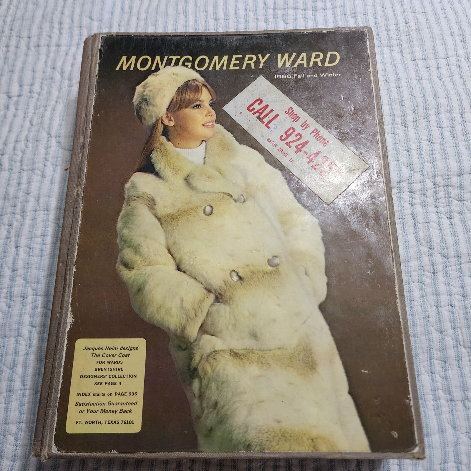 Vintage 1966 Montgomery Ward Fall Winter Catalog Hardcover 60s Fashion Decor Vintage 1966 Montgomery Ward Fall Winter Catalog Hardcover 60s Fashion Decor