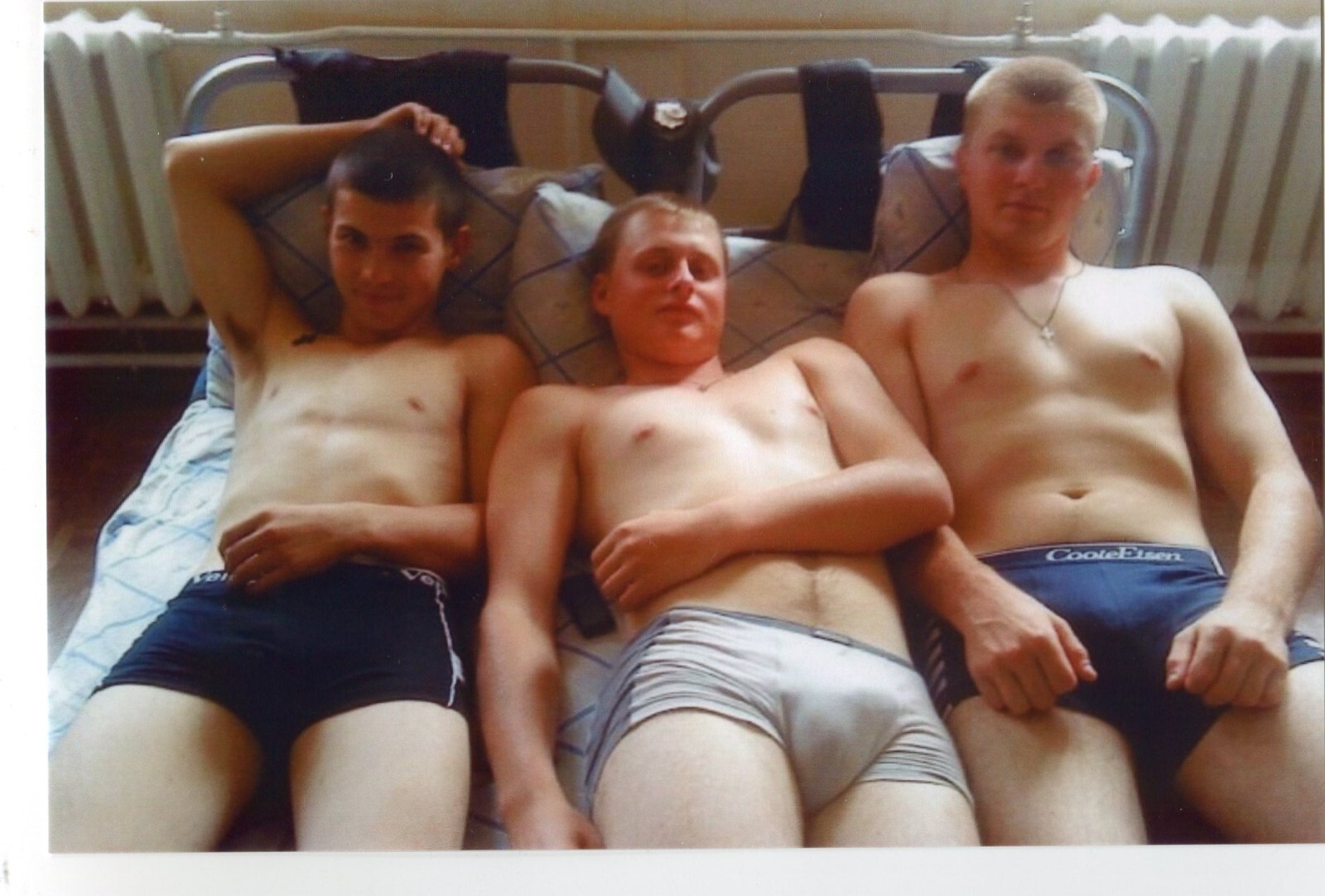 REPRINT 2000's Shirtless Handsome young man gay russian Soldiers vtg photo REPRINT 2000's Shirtless Handsome young man gay russian Soldiers vtg photo