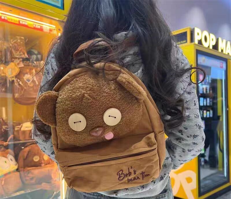 Beijing Universal Studios Genuine Minions  Tim Bear Plush Backpack Fashion New