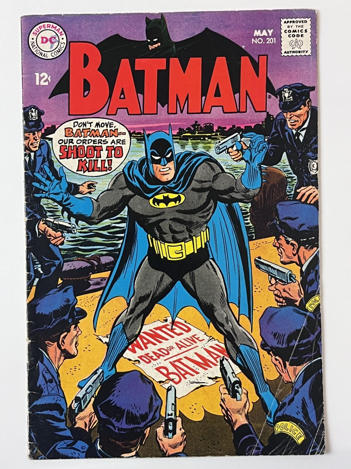 Batman #201 (1968) in 3.5 Very Good-