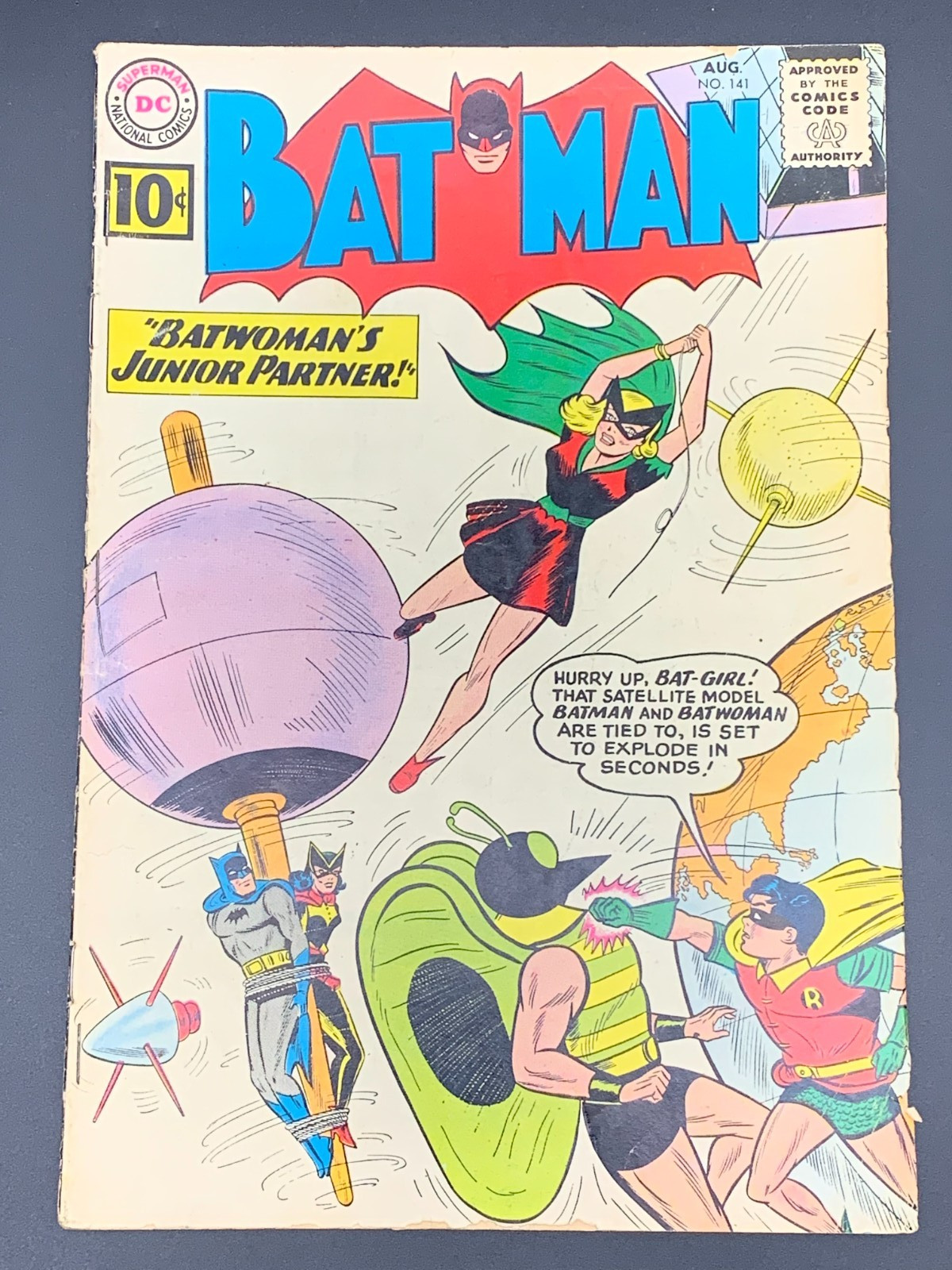  Batman #141 DC 1961 2nd appearance of Bat-Girl (376)