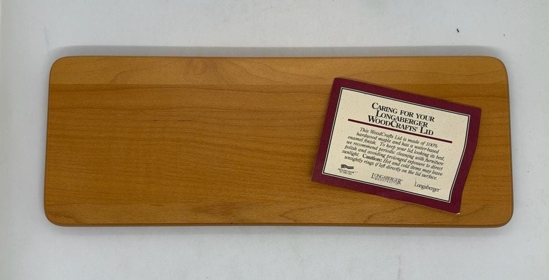Longaberger WoodCrafts Shelf 54020 Maple Wood 4x12 -New in Box