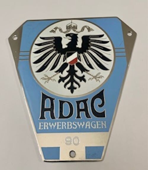 Car Badge - German ADAC  Car Grill Badge Emblem Mg Jaguar trimph audi vw